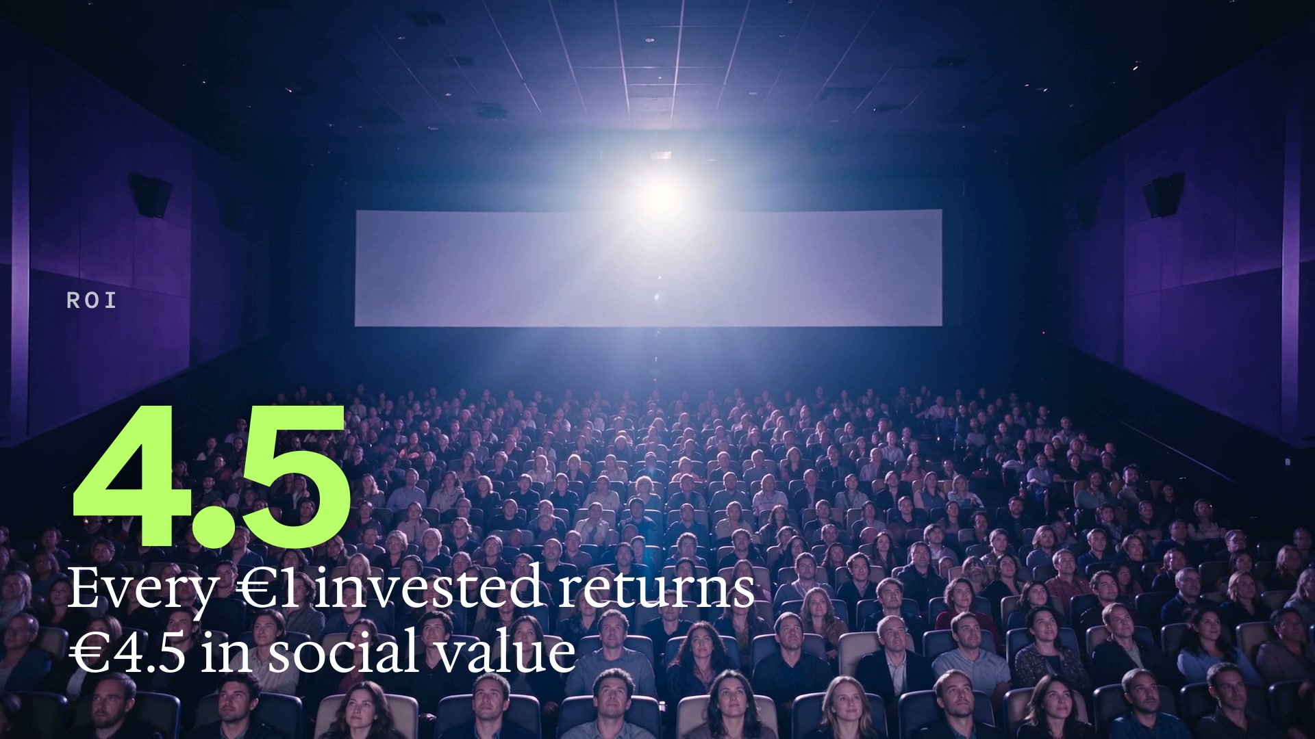 Fotogramma OpenEconomics sul ritorno sociale dell’investimento